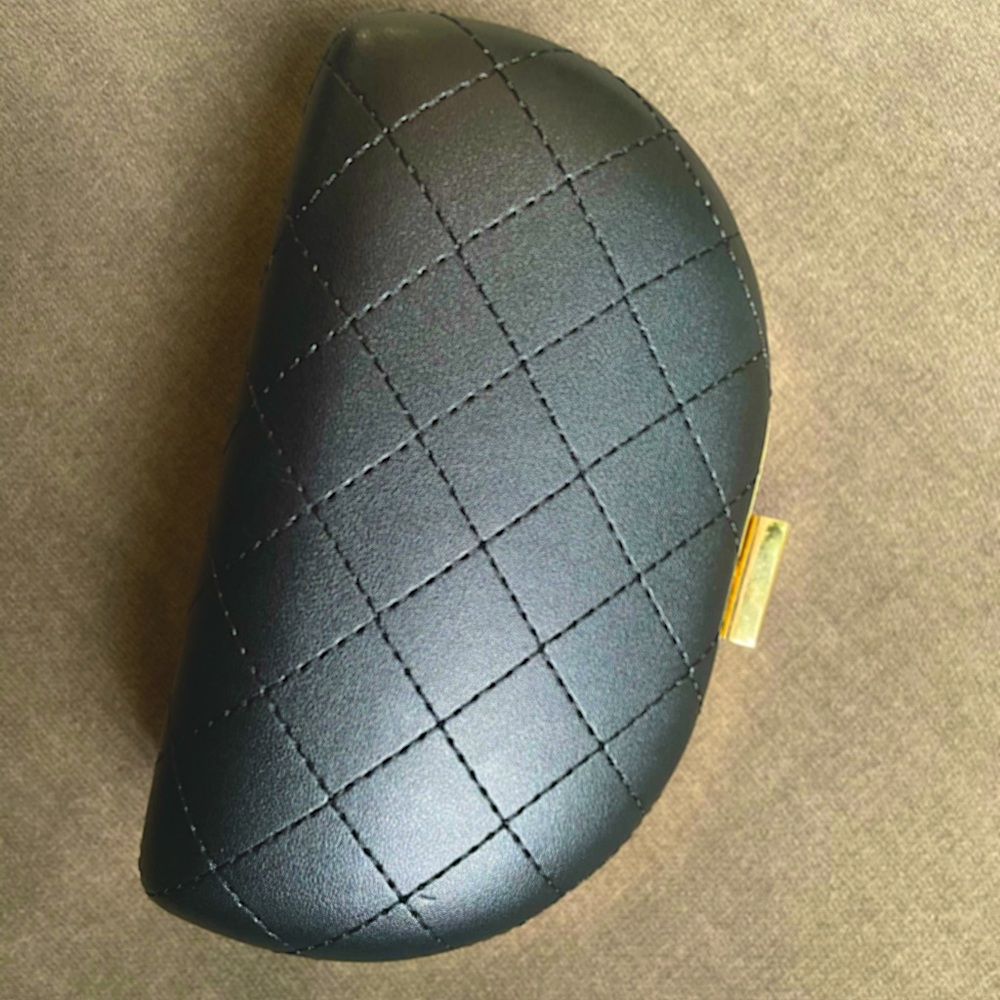 Black Cocktail Clutch With Chain Strap
